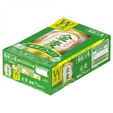 【毎月定期便】サントリー　金麦糖質75%オフ　350ml×24本全3回_酒・アルコール 発泡酒    定期便 定期便  _【4065627】