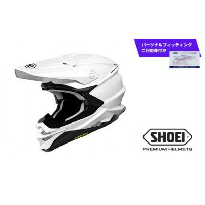 ふるさと納税 一関市 SHOEI ヘルメット「VFX-WR ホワイト」XL パーソナルフィッティングご利用券付