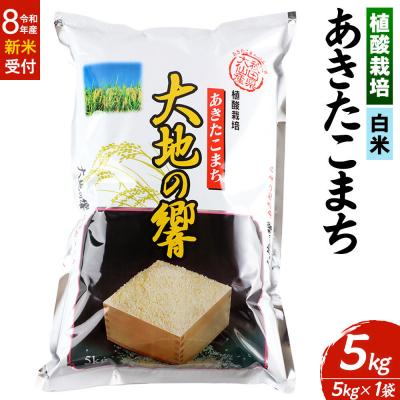 ふるさと納税 大仙市 ＜R8年産＞米 植酸栽培 あきたこまち「大地の響」5kg【白米】|22_aks-210501s