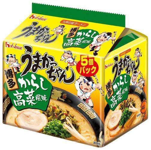 
            うまかっちゃん＜博多　からし高菜風味＞　30食（5食入×6袋）豚骨ラーメン
          