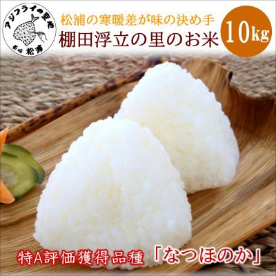 ふるさと納税 松浦市 松浦の寒暖差が味の決め手!特A評価獲得の品種「なつほのか」棚田浮立の里のお米10kg