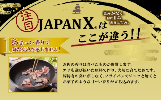 JAPAN X 豚バラ2mmスライス/計1.2kg＜2月以降順次発送＞　【04301-1031-2】