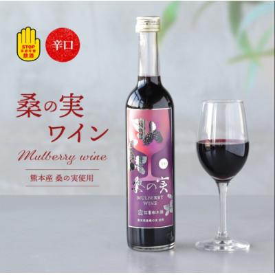 ふるさと納税 合志市 桑の実ワイン(辛口) 500ml×1本