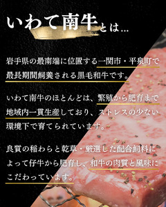 いわて南牛 リブロース 合計500g A3等級以上 【全国肉用牛枝肉共励会最優秀賞受賞】/ 肉 にく 牛肉 和牛 黒毛和牛 ブランド牛 国産 国産牛 焼肉 ロース ステーキ 霜降り【kry307-iw