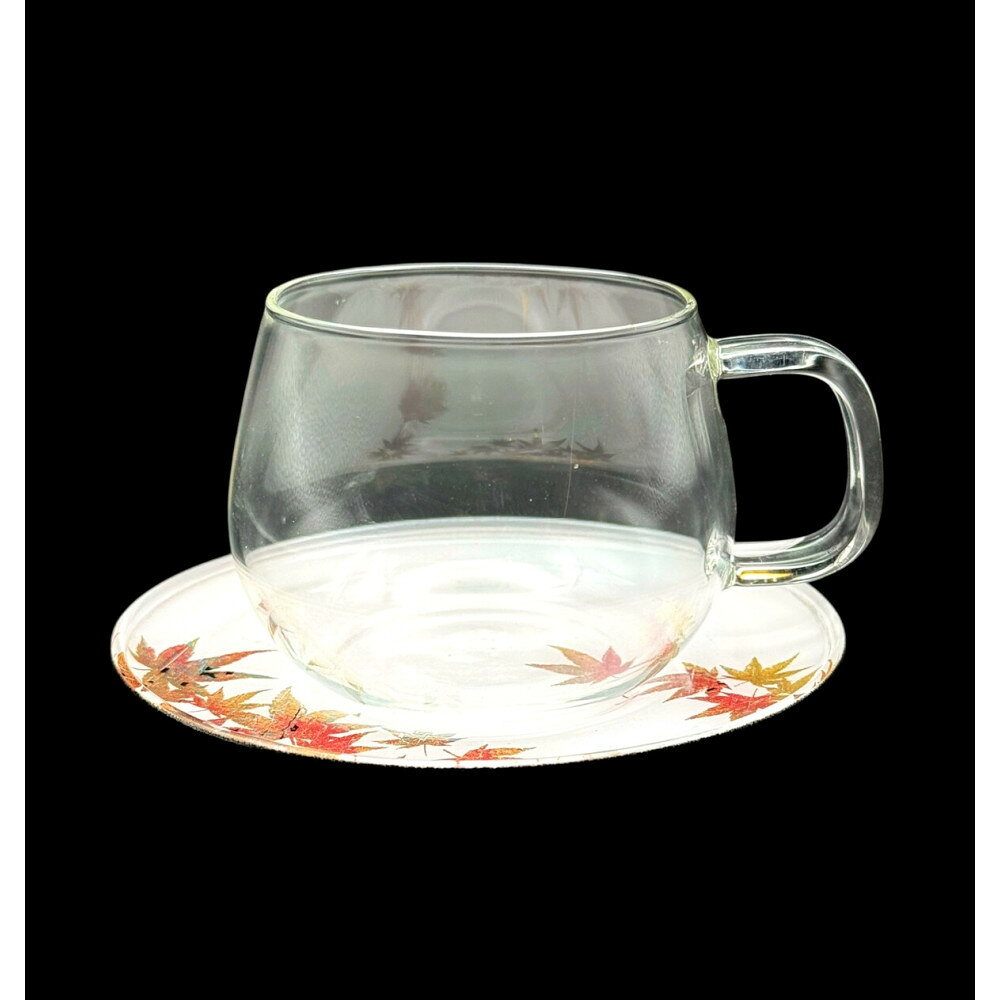 【ふるさと納税】カップ＆ソーサー 紅葉 純白 ［NF279］ | 食器 パーティ 漆器 工芸品 クラフト 民芸 人気 おすすめ 送料無料 ギフト プレゼント 贈り物