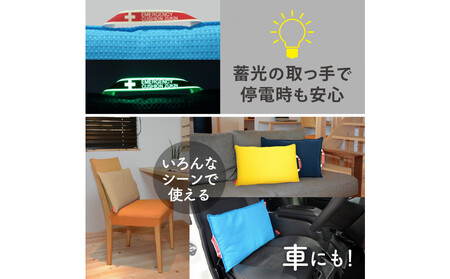(株)TOKAIがお届けする「ファシルの防災クッション」　（ソフトブラウン）