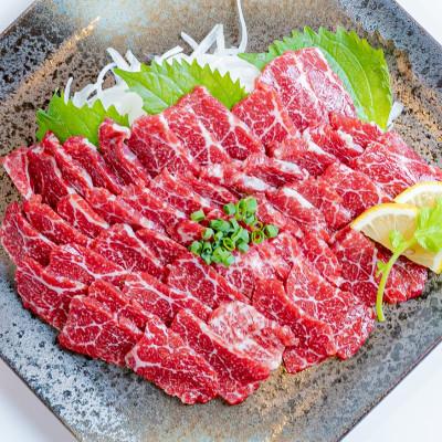 ふるさと納税 阿蘇市 桜屋 特選馬刺しスライス 300g(阿蘇市)