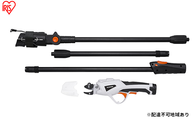 充電式 電動 高枝切りバサミ 充電式高枝剪定はさみ 3.7V JTH10 高枝剪定 せんてい バサミ 3.7V 充電式 コードレス 庭 園芸 軽量 アイリスオーヤマ ガーデニング用品 2WAY 