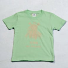 祝海亀Tシャツ(グリーン)90サイズ