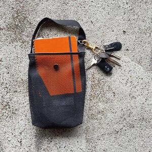 パッカブル ミニショルダー　NAKI 【S】Hard mesh