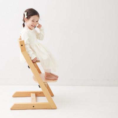 ふるさと納税 川西市 HOPPL(ホップル)オリジナル商品　チョイスキッズ ナチュラル　専用クッション(ネイビー)付き |  | 01
