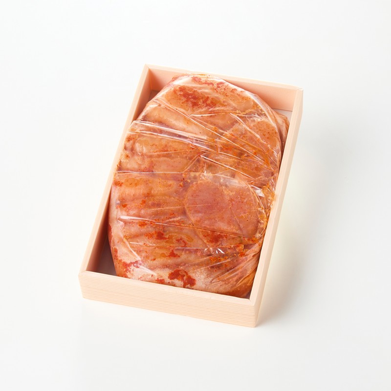 博多名物明太子食べ比べ かねふく辛子明太子徳切400g・宮近近海産辛子明太子700g【034-0056】