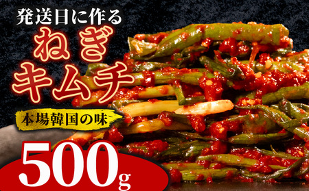 【 旨辛 】 ねぎキムチ 500g ネギ 葱 キムチ