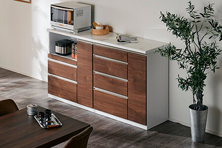 セクレト 90 オープンカウンターボード【諸富家具】：C221-001