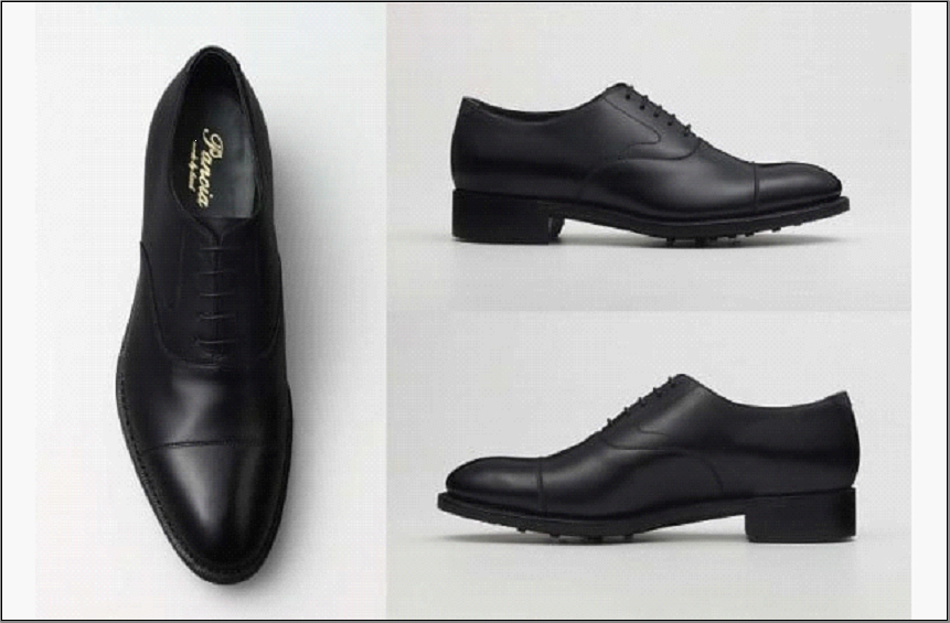 革靴 キャップトゥオックスフォード（ハンドソーン・ウェルテッド製法／博多製造）サイズ：26cm