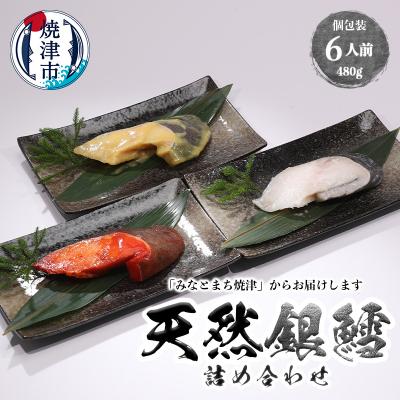ふるさと納税 焼津市 3種の銀鱈 詰め合わせ 全6パック入り(真空個包装)(a10-978)
