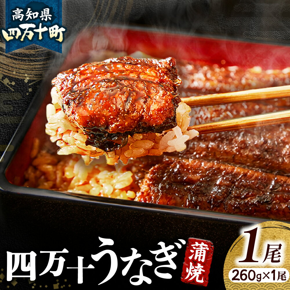 国産うなぎ蒲焼き1尾（260g） 冷凍 たれ付き