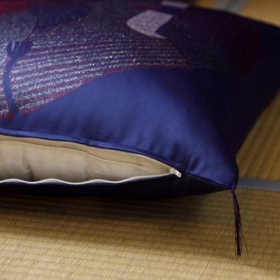 ふるさと納税 富士吉田市 干支座布団 うし(丑) 八端判59×63cm 洗える座布団カバーと中綿ヌードのセット 日本製 |  | 02