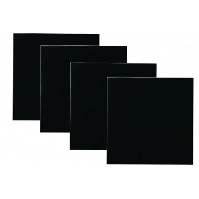 ふるさと納税 海南市 正角折敷4枚組/黒