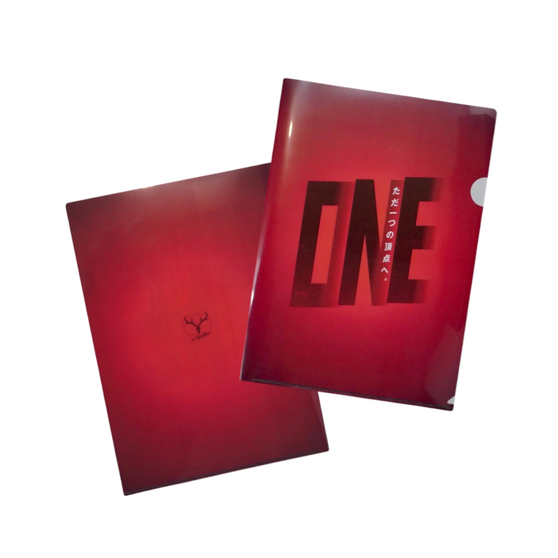 【ふるさと納税】25スローガン「ONE」クリアファイル　 限定デザイン 鹿島アントラーズ Jリーグ サッカー