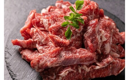 熊本県産 あか牛 切り落とし 焼肉 800g 小分け 2パック 牛肉 国産 赤身 厚切り バーベキュー BBQ ギフト 贈答用 ワイエスフード 熊本 阿蘇 南小国町 送料無料