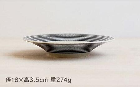 【波佐見焼】藍駒6寸皿 4枚セット【和山】[WB176]