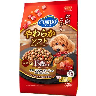 ふるさと納税 袋井市 コンボ ドッグ やわらかソフト 15歳以上 720g×10袋