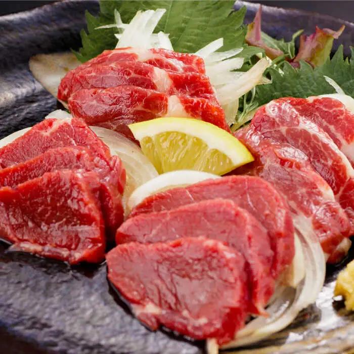 赤身馬刺し 計約600g 馬刺し[AYBV045]