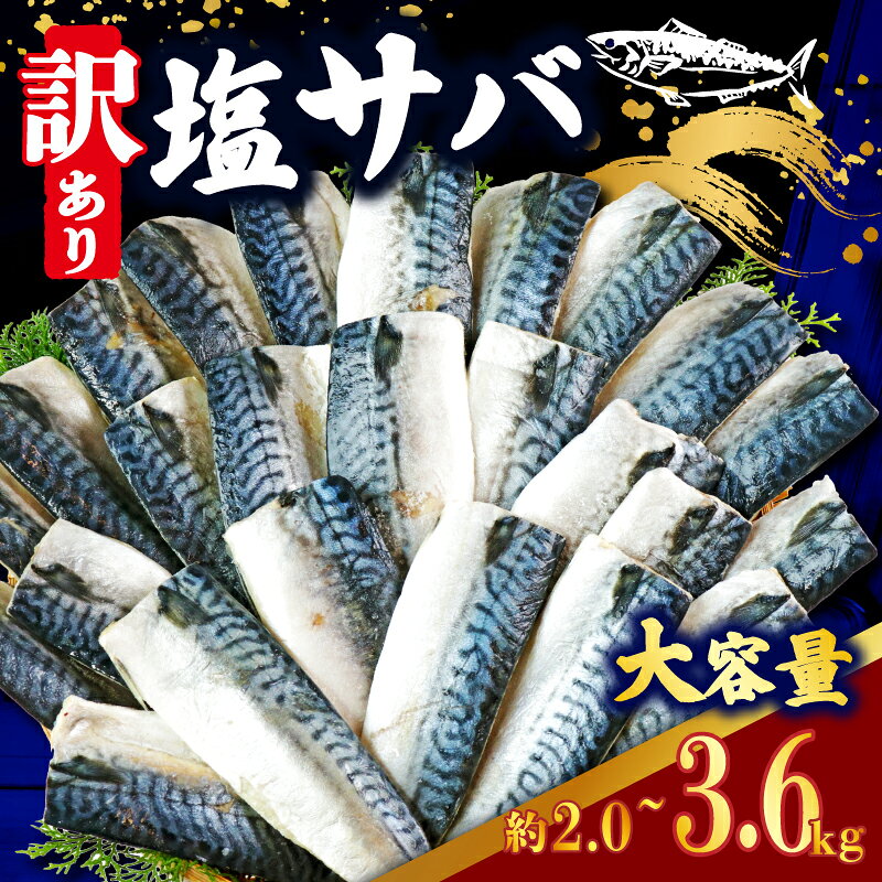 【ふるさと納税】 高評価 ★4.77 ノルウェー 2.0kg～3.6kg 【 選べる 容量 】 訳あり 鯖 切身 切り身 フィレ フィーレ 塩鯖 サバ 塩さば 不揃い 規格外 魚 魚介 魚介類 魚貝 魚貝類 水産 海鮮 海産物 冷凍 おかず 人気 小分け 大容量 たっぷり ランキング 千葉県 銚子市 辻野