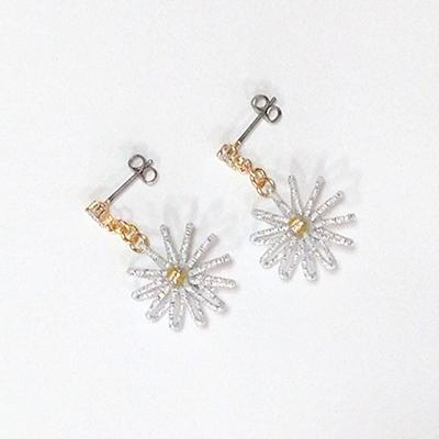 ふるさと納税 観音寺市 水引ピアス(シルバー)