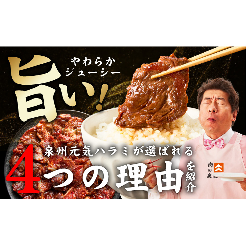 【お試し】牛ハラミ 300g+牛すじ 100g【お試し 秘伝の赤タレ漬け 牛肉 焼肉用 焼くだけ はらみ 小分け BBQ やきにく 肉厚 高評価 訳あり サイズ不揃い】 005A679_イメージ2