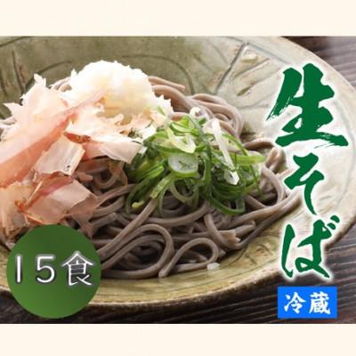 ふるさと納税 福井市 ヤマサ製麺 越前そば 15食 (3食袋×5)