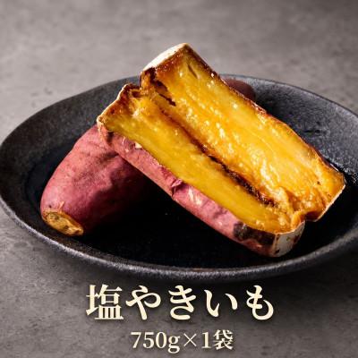 ふるさと納税 羽村市 冷凍焼き芋　塩やきいも　紅はるか使用　【全国やきいもグランプリ2022受賞】(750g×1袋)