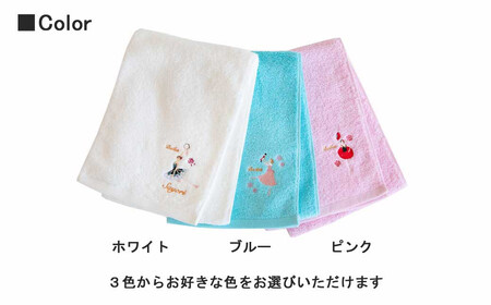 バレエ 13柄から選べる 今治タオル スポーツタオル （3色から選択） + トートバッグセット 刺繍＆プリント サヨリ商店街