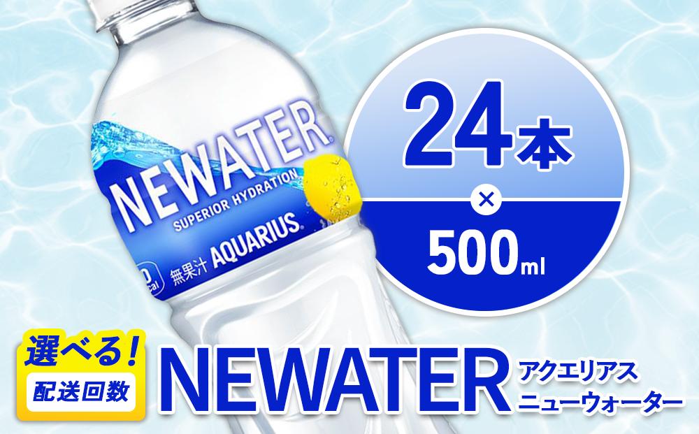 
                  【発送回数 選べる】アクエリアス ニューウォーター 500ml PET【コカ・コーラ】ペットボトル 1ケース(24本) 定期便 2回(48本)3回(72本) セット スポーツドリンク スポドリ カロリーゼロ 熱中症対策 水分補給 清涼飲料水 宮崎県 えびの市 送料無料
                