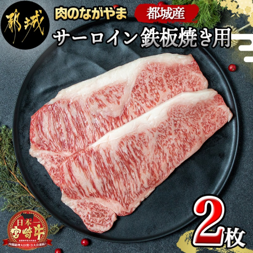 宮崎牛サーロイン鉄板焼き用150g×2枚_MJ-2507