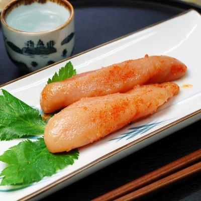 ふるさと納税 赤村 宮近の無着色辛子明太子　1kg(1本物)　化粧箱　包装紙付(赤村) |  | 03