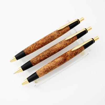 ふるさと納税 宇治田原町 天然屋久杉 極上泡瘤 無垢 木軸 シャープペンシル(0.5mm)1本　 |  | 01