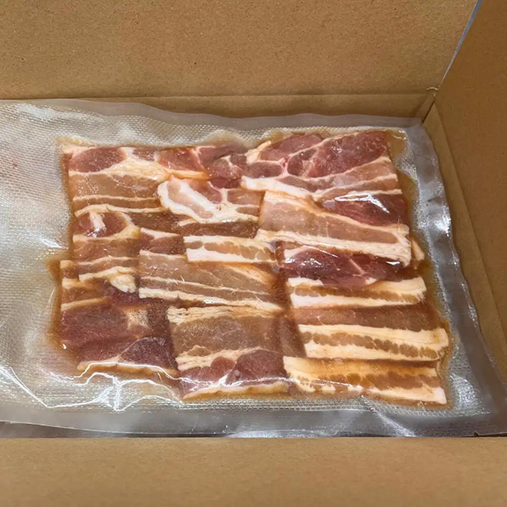 【つがる豚】豚バラの「もつけダレ」つけこみ 250g×6パック