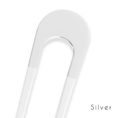 ふるさと納税 静岡市 【女性のアイデア×職人技】ステンレス製かんざし【canon/Silver】