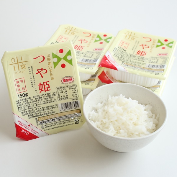 【6月～11月発送】つや姫2kg×2袋+パックライス6P×6回 [HM1-020(まいすたぁ)] 【6月～11月発送】つや姫4kg+パックライス