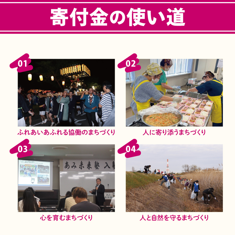 【返礼品なし】阿見町ふるさと応援寄附金(50000円)(000-05)
