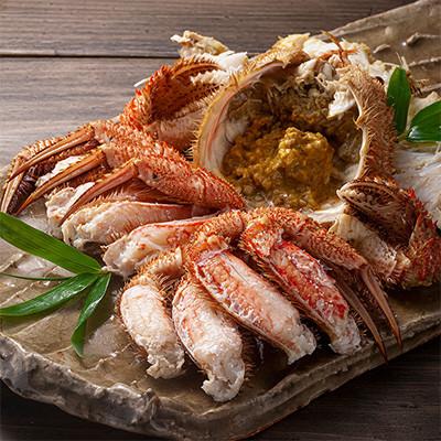 ふるさと納税 旭川市 【先行予約】北海道オホーツク産海明け活毛ガニボイル未冷凍チルド冷蔵配送600g前後×1尾_05668 |  | 02