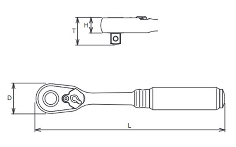 寸法： D：36.5mm、T：32.8mm、H：18.2mm、L：253mm