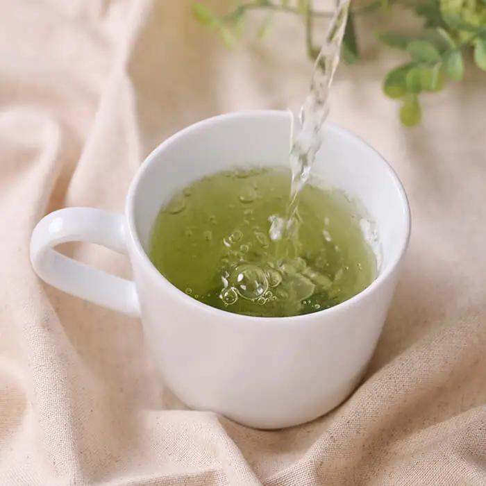  マリンレモン 緑茶 (4袋・1袋：2g×6個) お茶 ティーバック レモン ティー 防災 常温 【opbz014】【さいき本舗 城下堂】