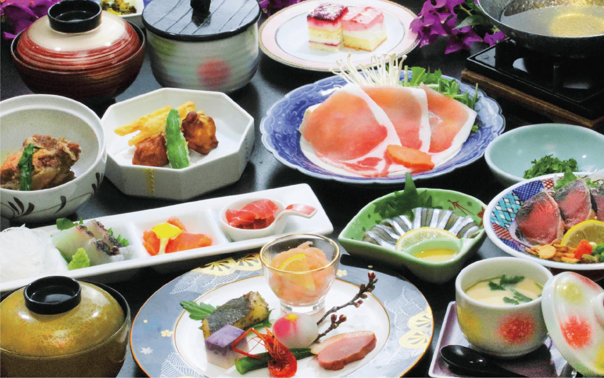 ＜1泊2食付ペア宿泊券＞指宿海上ホテル スタンダード和室(オーシャンビュー) 黒豚しゃぶメインの彩コース(指宿海上ホテル/IB007-003)　宿泊 観光 食事付 ビジネス 旅行 出張 温泉 宿