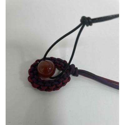 ふるさと納税 高岡市 【高岡銅器】オトノスイッチ組紐座付　漆黒　カーネリアン |  | 03