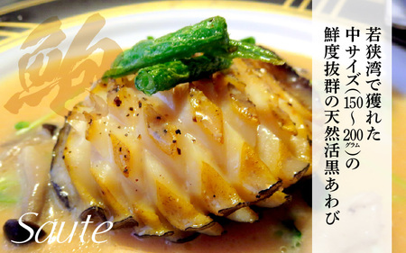 【先行予約】天然 黒アワビ 中サイズ 1個 ＆ 活サザエ 1.1kg 【2026年7月より順次発送予定】素潜り 活 黒あわび サザエ [m17-b006_07]