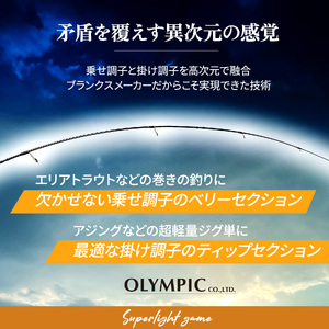 Ｓｕｐｅｒｌｉｇｈｔ　ｇａｍｅ　ＳＬＧＳ－５７４ＵＬ－ＨＳ　釣り用ロッド_OS226-0050