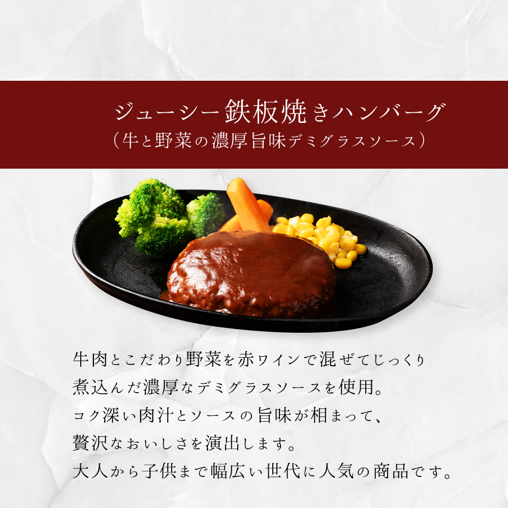 【ANA限定】肉屋のデミソースハンバーグ 30個